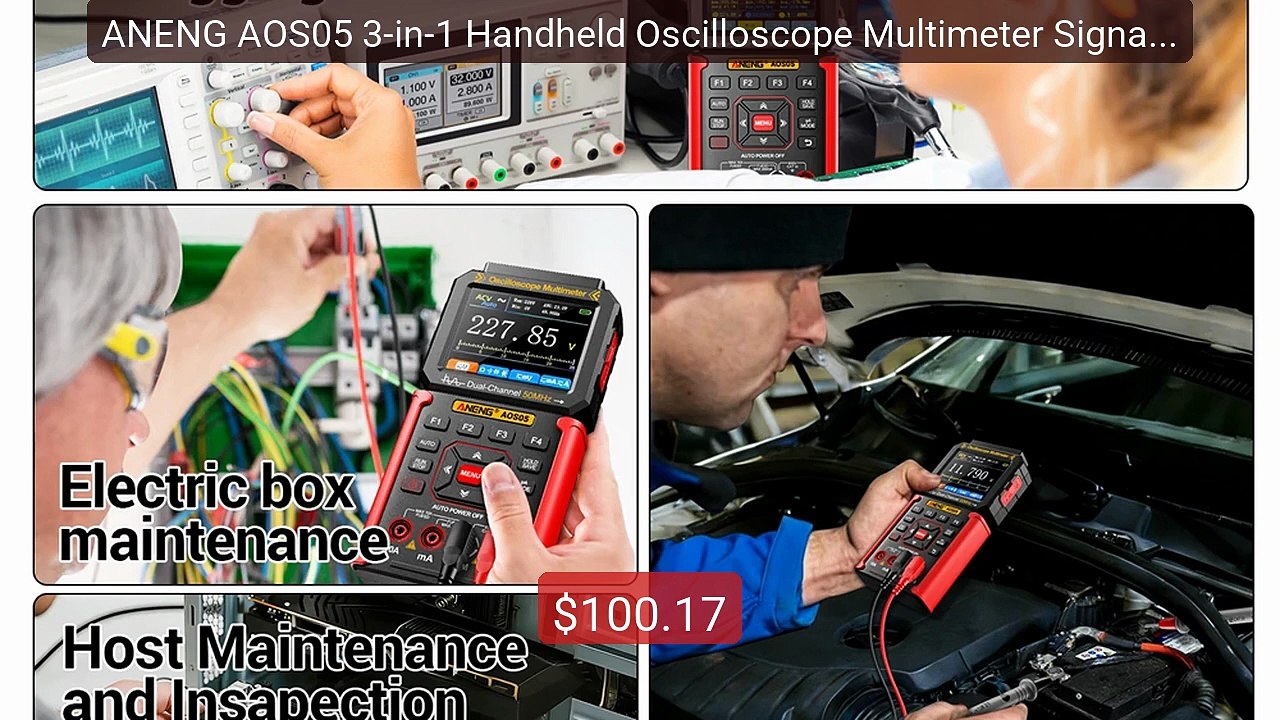 ANENG AOS05 3-in-1 Handheld Oscilloscope Multimeter Signal Generat... -- Best Deal 2026 | Shop Now!