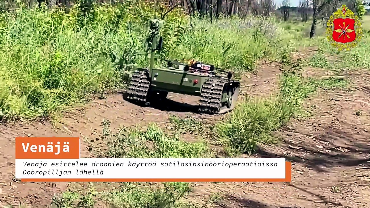 Russland zeigt Einsatz von Drohnen bei militärischen Pionieroperationen nahe Dobropillia