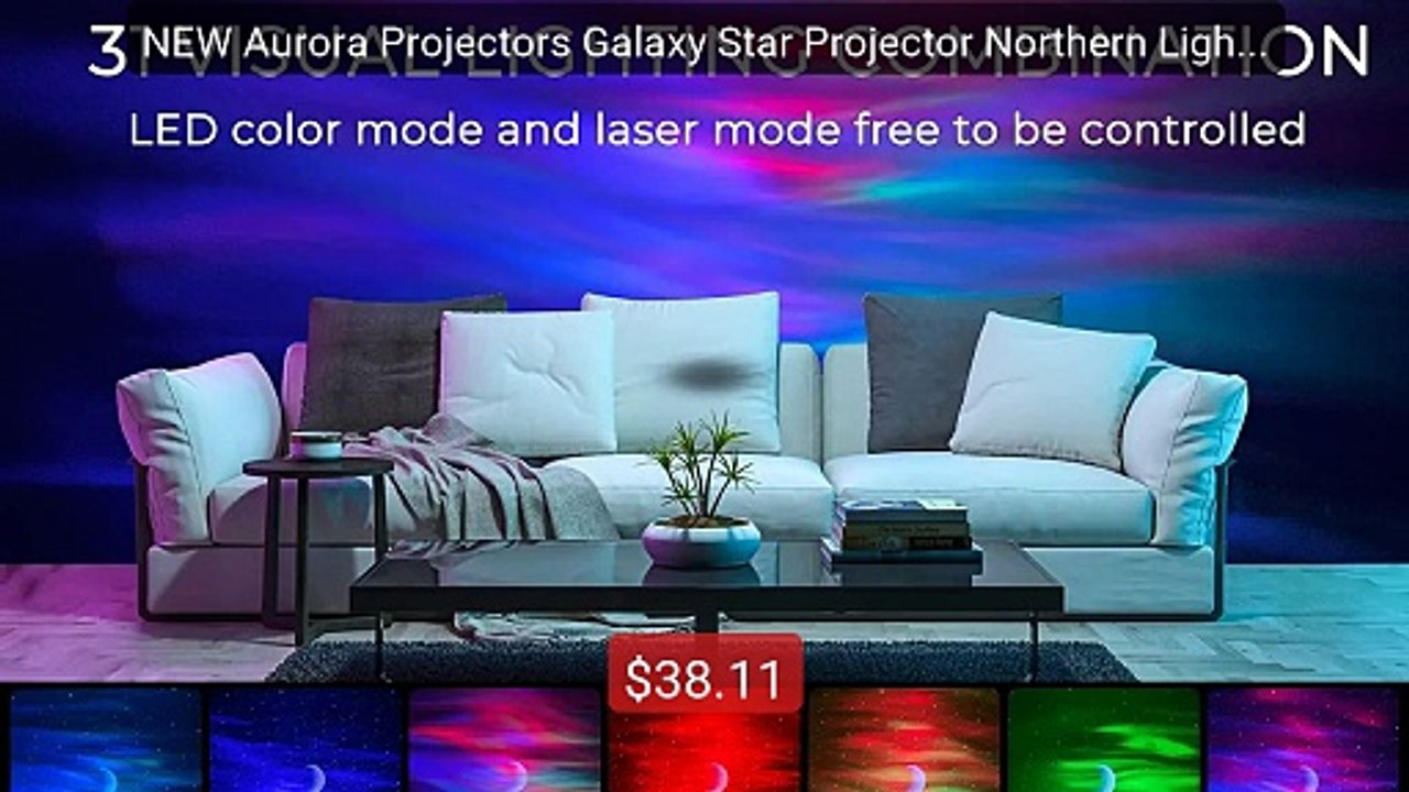 NEW Aurora Projectors Galaxy Star Projector Northern Light Sta... -- Best Buy 2026 | Great Quality!