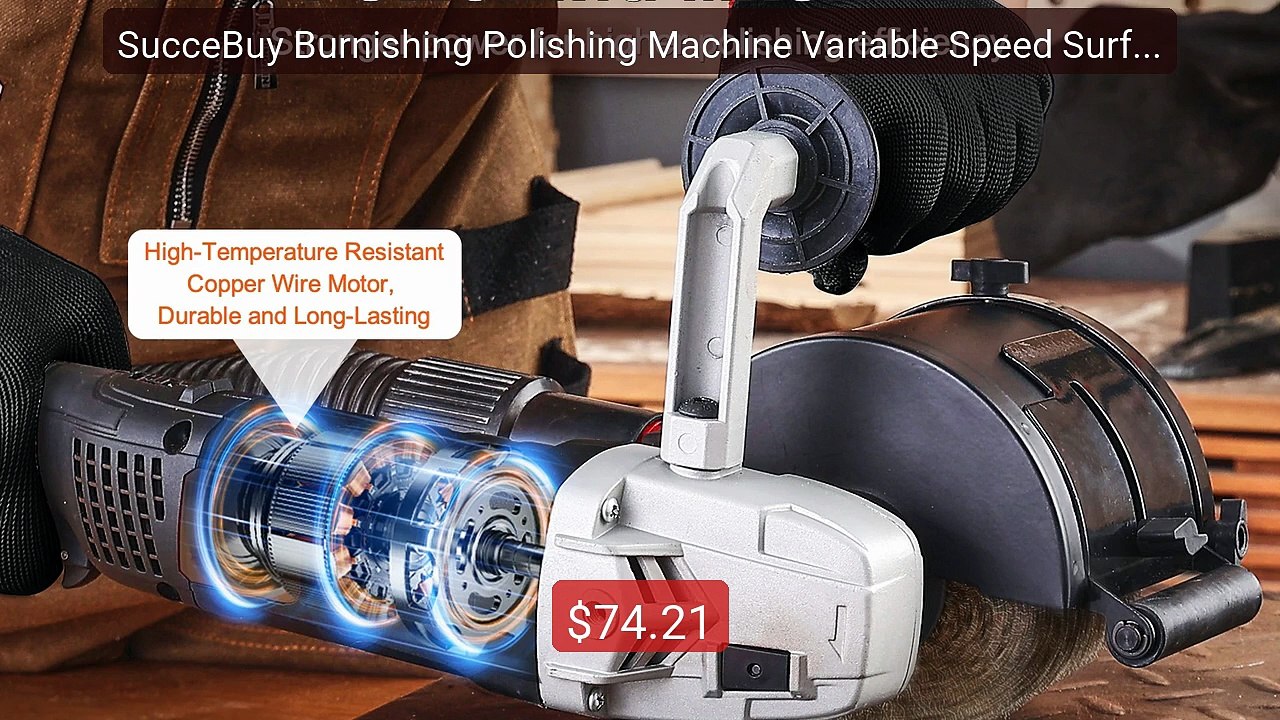 SucceBuy Burnishing Polishing Machine Variable Speed Surface Condit... -- Top Rated 2026 | Buy Now!