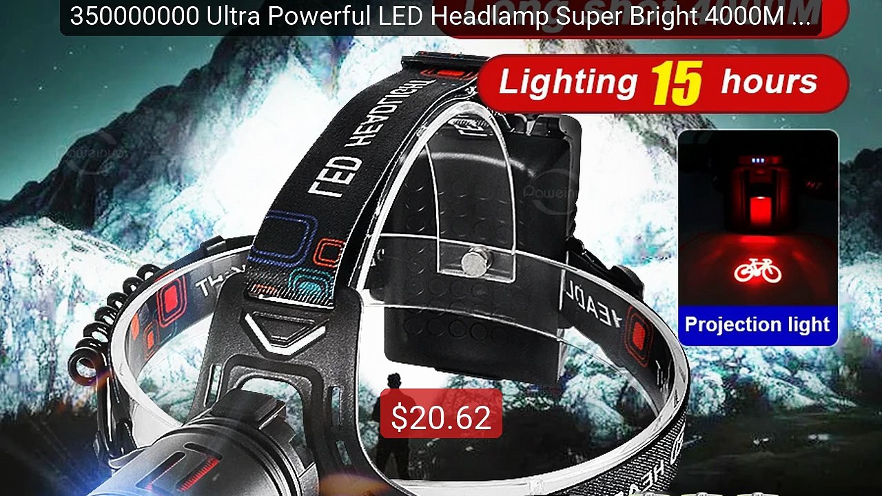350000000 Ultra Powerful LED Headlamp Super Bright 4000M Head... -- Amazing Value 2026 | Must Have!