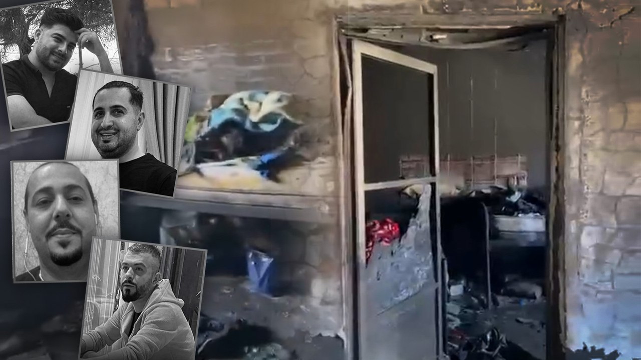 Suudi Arabistan'daki yangında 4 Türk işçinin öldüğü evin görüntüsü ortaya çıktı