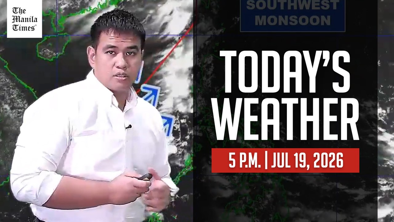 Today's Weather, 5 P.M. | Jul. 19, 2026
