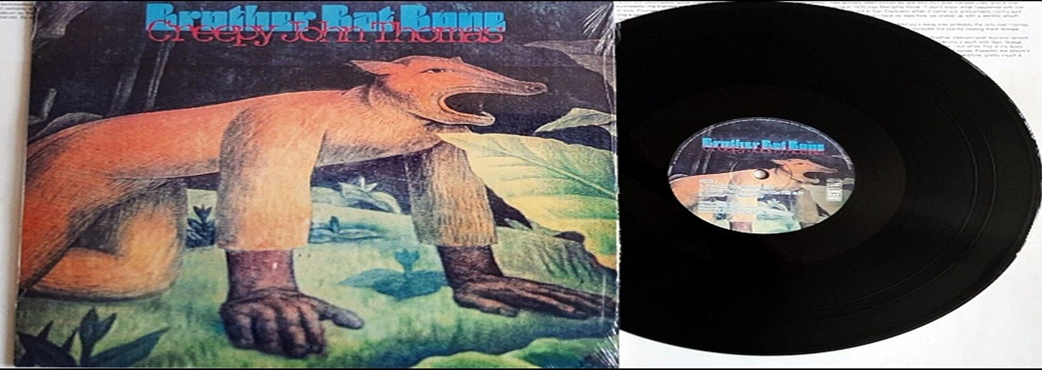 Creepy John Thomas — Brother Bat Bone 1970 (Australia, Psychedelic-Blues Rock)