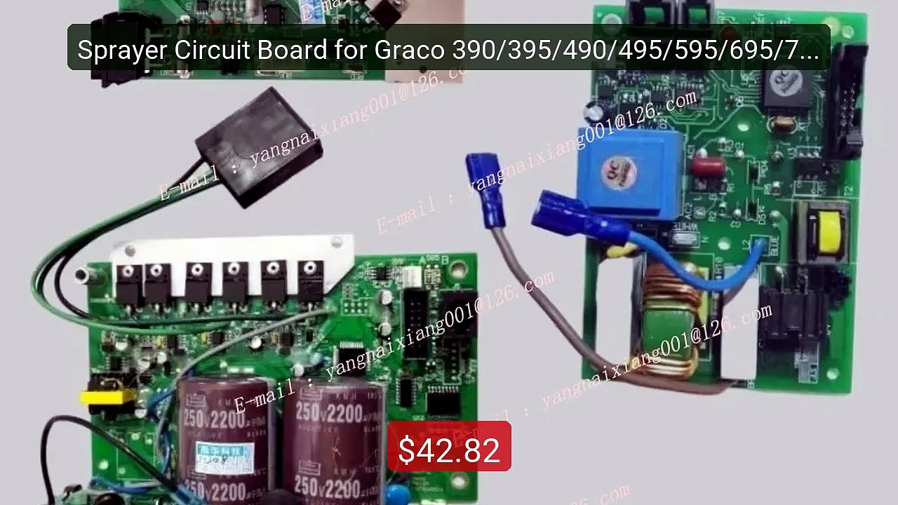 Sprayer Circuit Board for Graco 390/395/490/495/595/695/795/10... -- Best Buy 2026 | Great Quality!