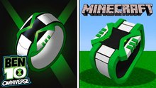Recreé el Omnitrix de Ben 10 Omniverse en Minecraft