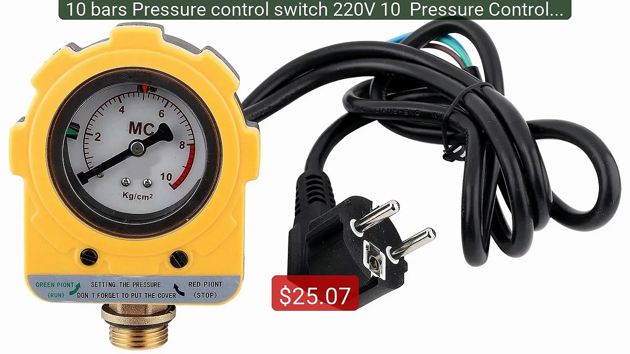 10 bars Pressure control switch 220V 10  Pressu...