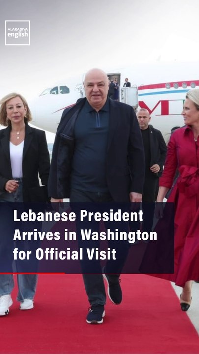 Lebanese President Arrives in Washington for Official Visit