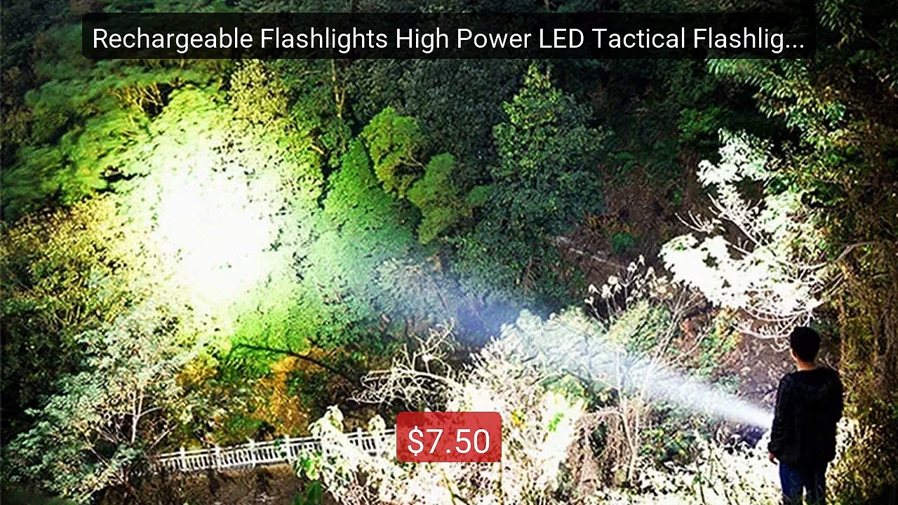 Rechargeable Flashlights High Power LED Tactical Flashlight S... -- Amazing Value 2026 | Must Have!
