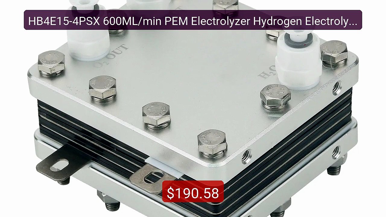 HB4E15-4PSX 600ML/min PEM Electrolyzer Hydrogen Electrolyzer for Hy... -- Top Rated 2026 | Buy Now!