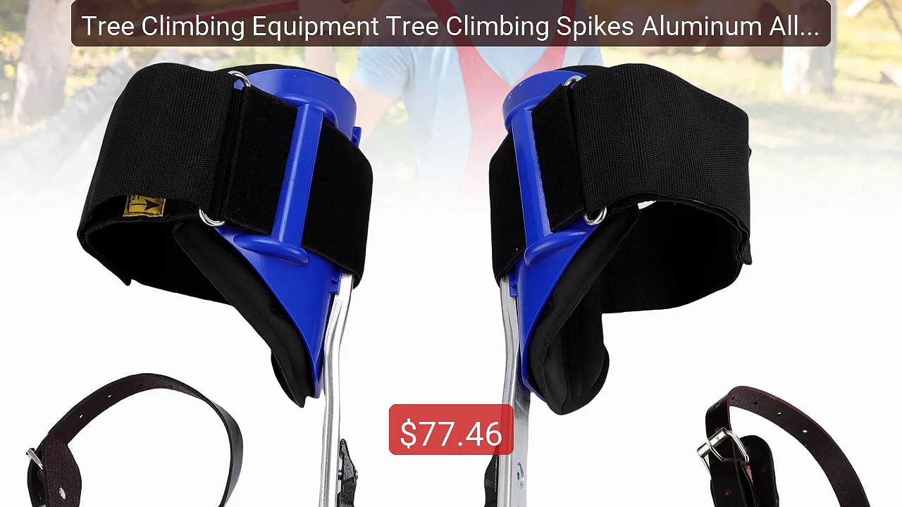 Tree Climbing Equipment Tree Climbing Spikes Aluminum Alloy... -- Top Pick 2026 | Unbeatable Price!