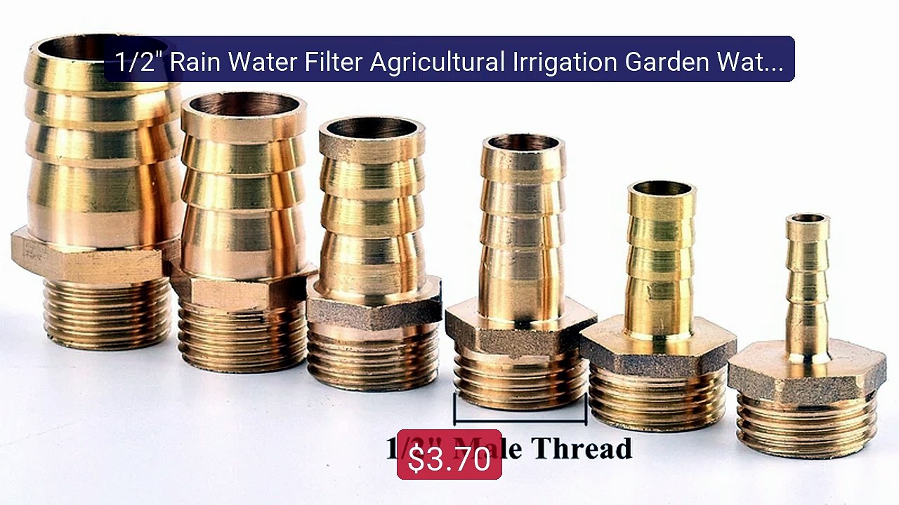 1/2" Rain Water Filter Agricultural Irrigation Garden Watering... -- Best Buy 2026 | Great Quality!