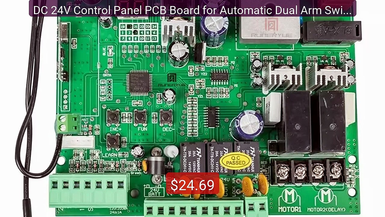 DC 24V Control Panel PCB Board for Automatic Du...