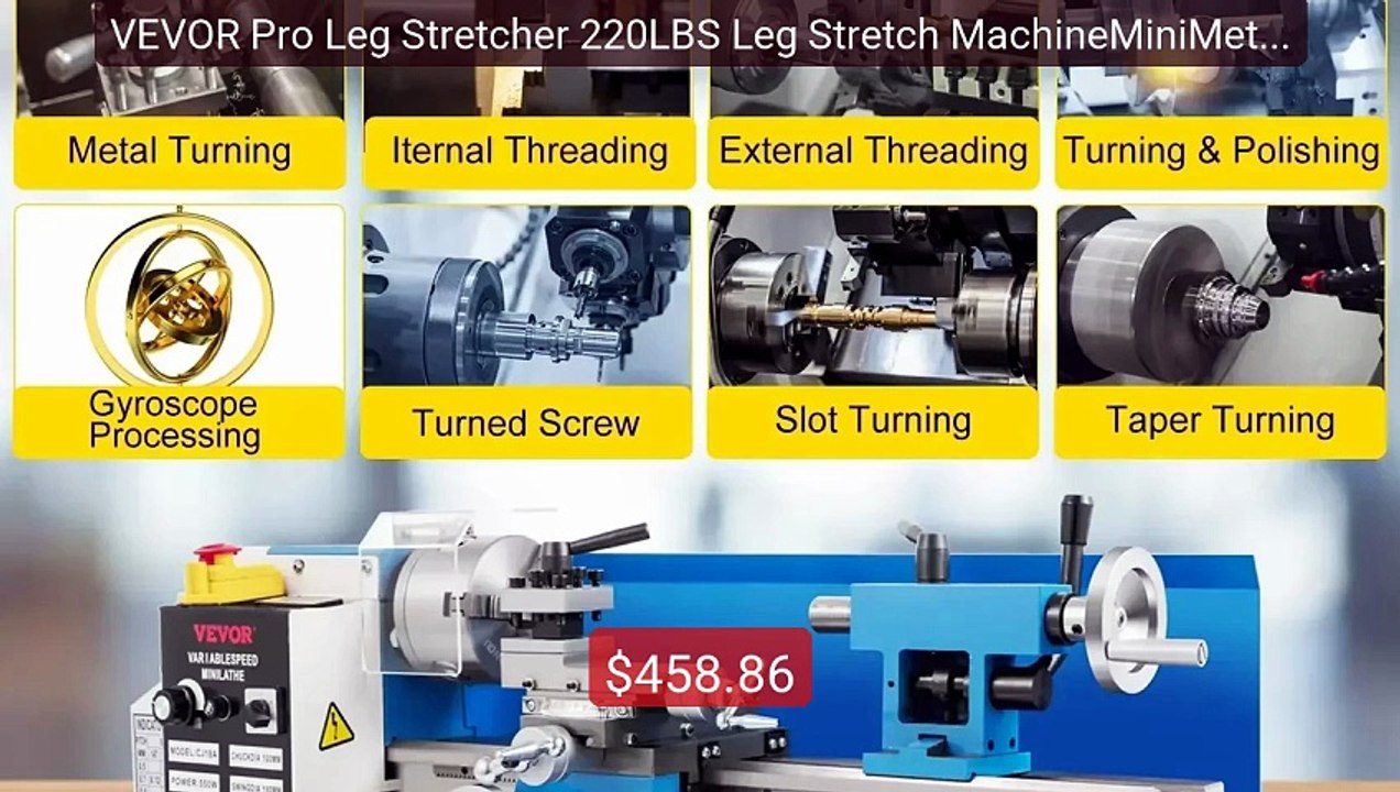 VEVOR Pro Leg Stretcher 220LBS Leg Stretch MachineMiniMetalLat... -- Best Buy 2026 | Great Quality!