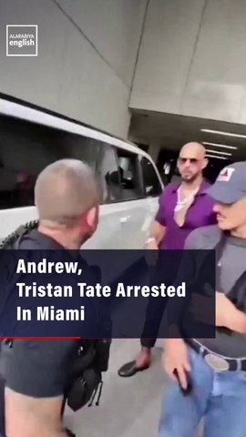 Andrew, Tristan Tate Arrested In Miami