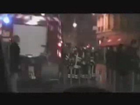 Sapeurs-Pompiers : Violent incendie Lyon 31/12/07