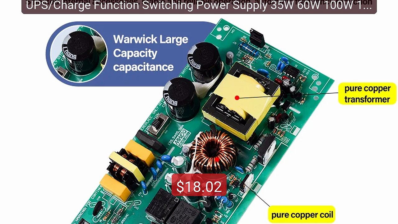 UPS/Charge Function Switching Power Supply 35W 60W 100W 120W ... -- Amazing Value 2026 | Must Have!