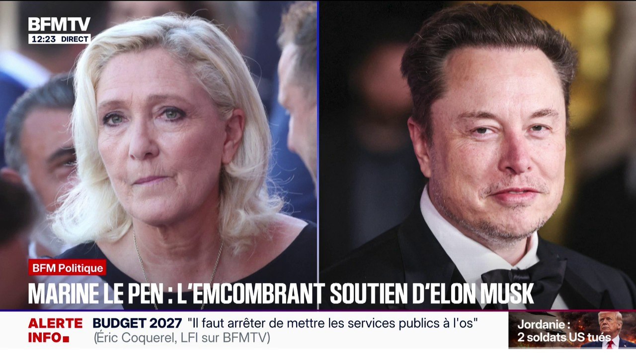 Elon Musk soutient Marine Le Pen: Éric Coquerel craint des ingérences étrangères lors de la présidentielle