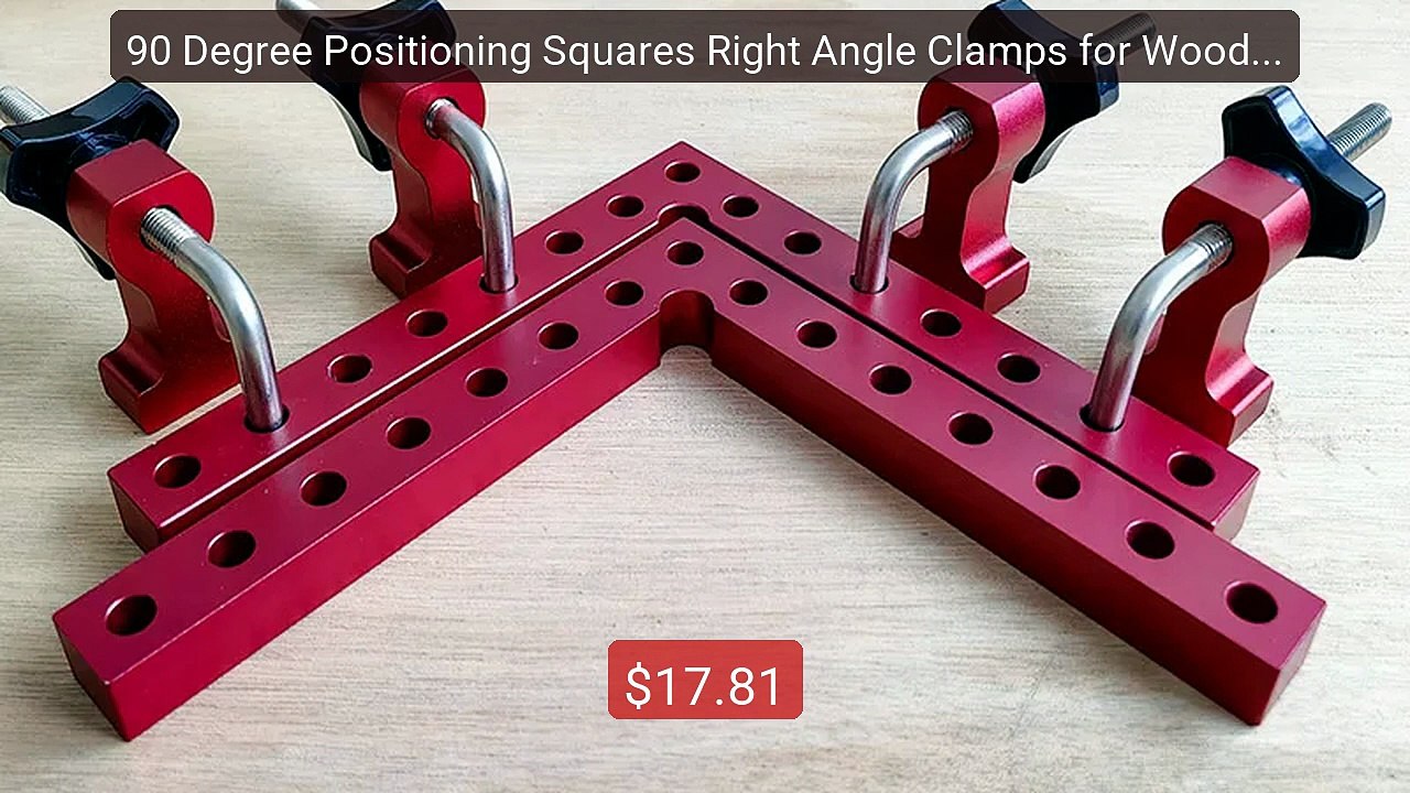 90 Degree Positioning Squares Right Angle Clamps for Woodworki... -- Best Buy 2026 | Great Quality!
