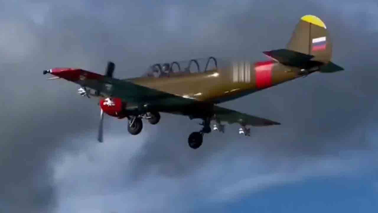Video Shows Russian Aircraft Adapted to Launch Drones Against Aerial Targets