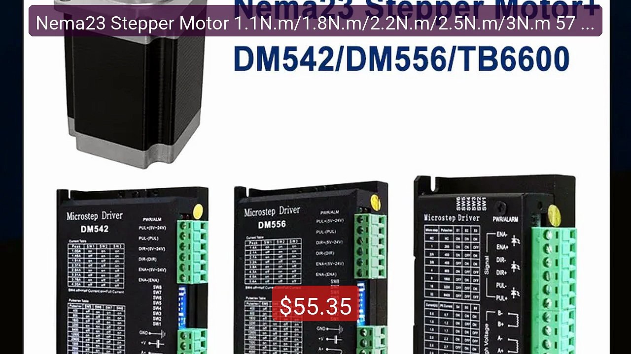 Nema23 Stepper Motor 1.1N.m/1.8N.m/2.2N.m/2.5N.m/3N.m 57 Step Motor... -- Top Rated 2026 | Buy Now!