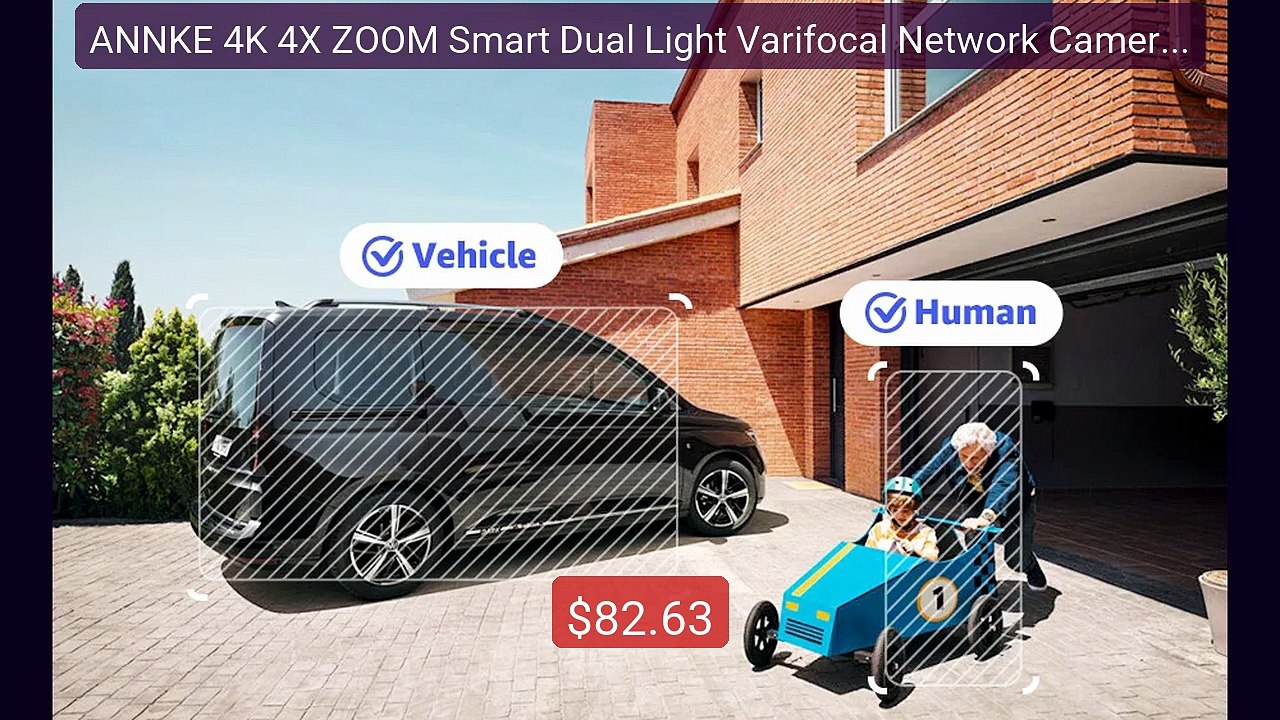 ANNKE 4K 4X ZOOM Smart Dual Light Varifocal Network Camera IP ... -- Hot Deal 2026 | Limited Offer!