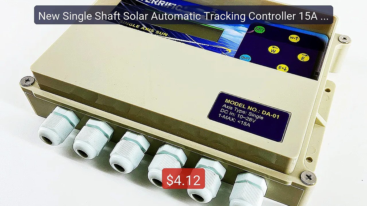 New Single Shaft Solar Automatic Tracking Controller 15A Sunshine ... -- Best Deal 2026 | Shop Now!