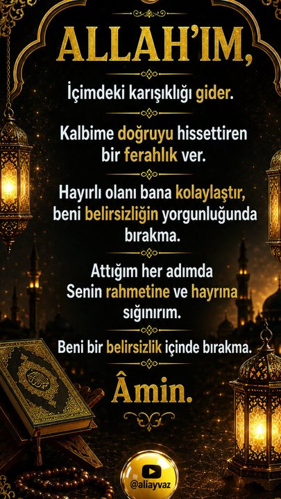 ALLAHA DUA EDİYORUZ