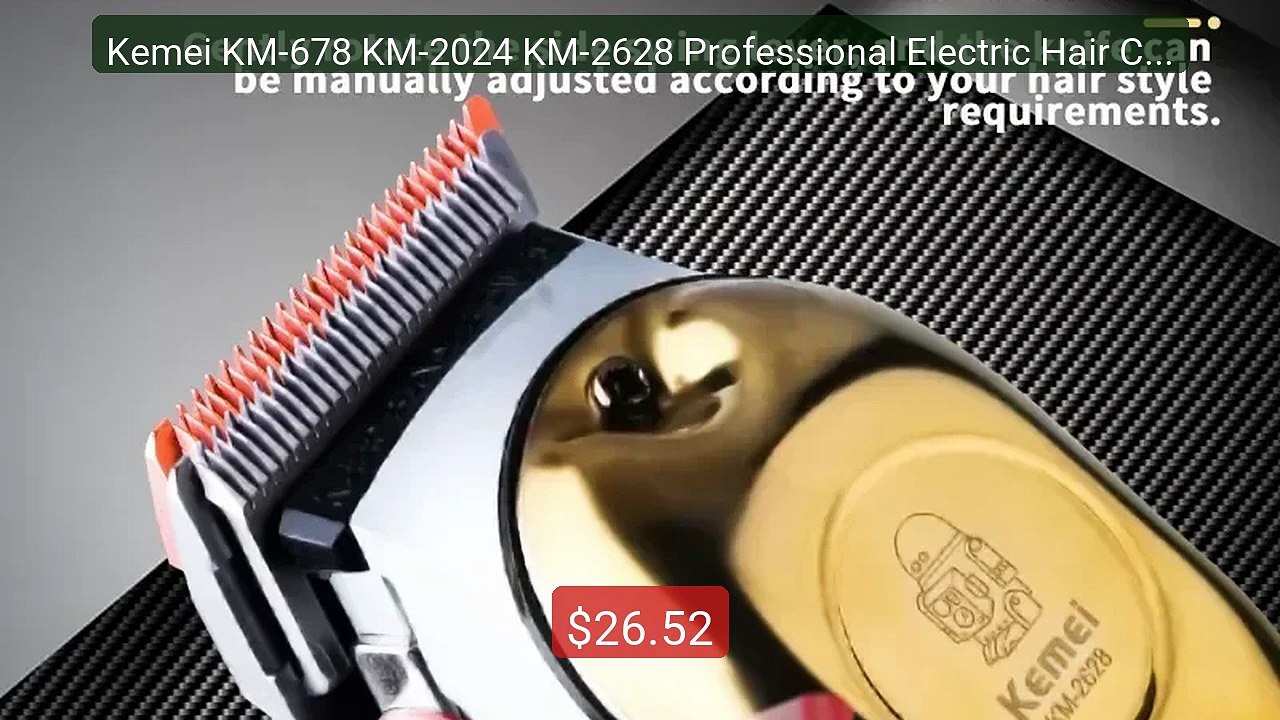 Kemei KM-678 KM-2024 KM-2628 Professional Electric Hair Cli... -- Top Pick 2026 | Unbeatable Price!