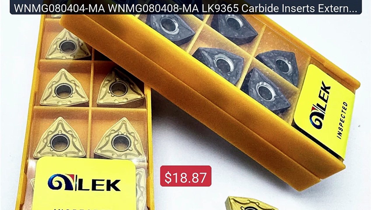 WNMG080404-MA WNMG080408-MA LK9365 Carbide Inserts External T... -- Amazing Value 2026 | Must Have!