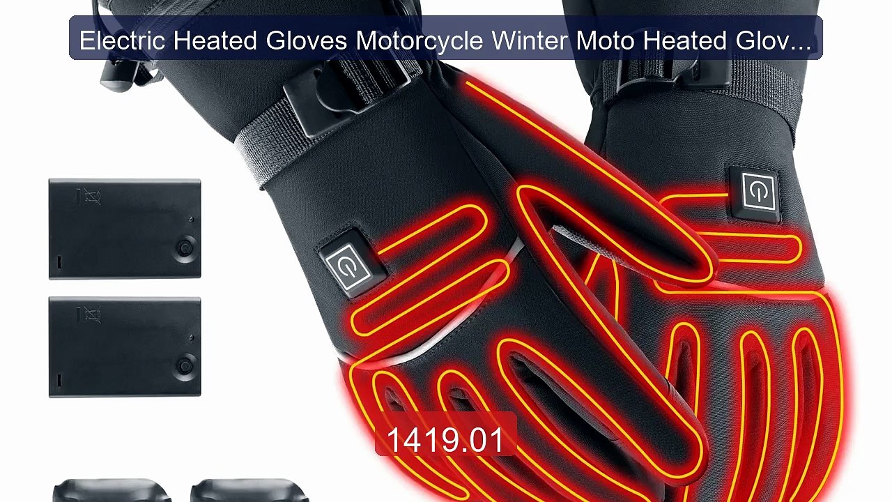 Electric Heated Gloves Motorcycle Winter Moto Heated Gloves W... -- Amazing Value 2026 | Must Have!