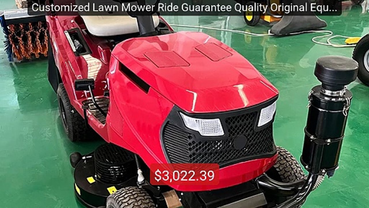 Customized Lawn Mower Ride Guarantee Quality Original Equipme... -- Amazing Value 2026 | Must Have!
