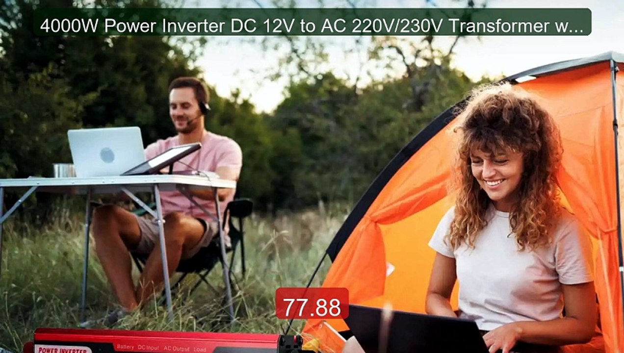 4000W Power Inverter DC 12V to AC 220V/230V Transformer with LED D... -- Best Deal 2026 | Shop Now!