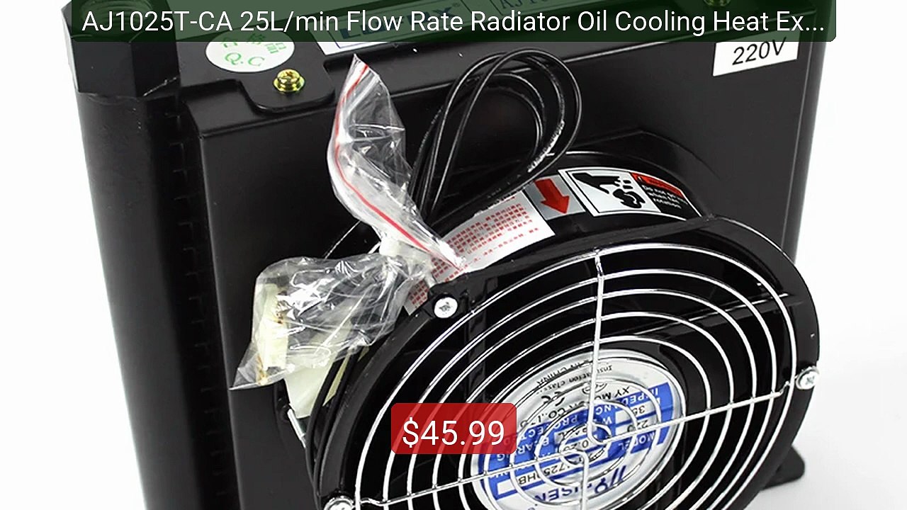 AJ1025T-CA 25L/min Flow Rate Radiator Oil Cooling Heat Exchang... -- Hot Deal 2026 | Limited Offer!