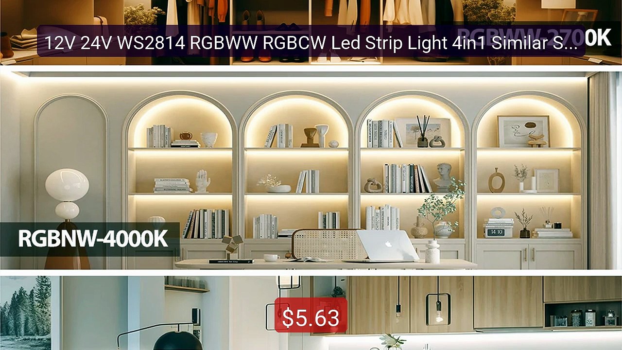 12V 24V WS2814 RGBWW RGBCW Led Strip Light 4in1 Similar SK6812 RGB... -- Best Deal 2026 | Shop Now!