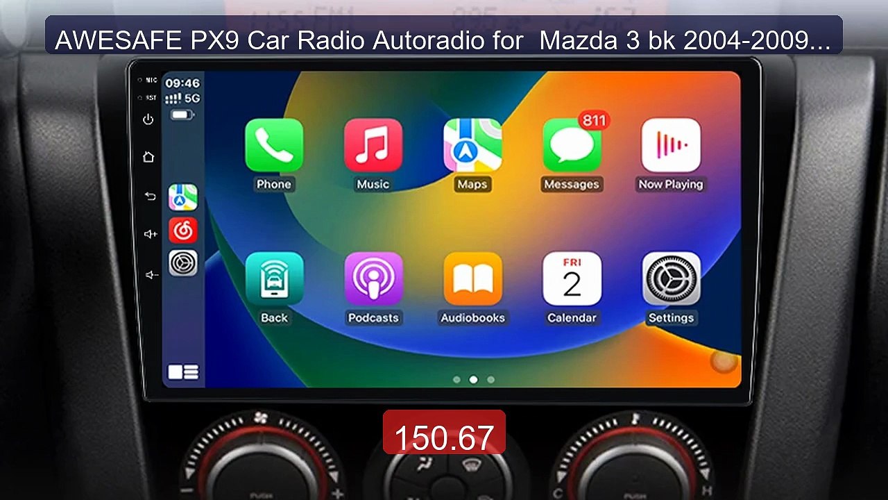 AWESAFE PX9 Car Radio Autoradio for  Mazda 3 bk 2004-2009 W... -- Top Pick 2026 | Unbeatable Price!