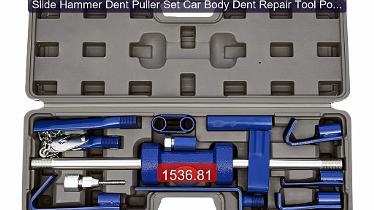Slide Hammer Dent Puller Set Car Body Dent Repair Tool Portabl... -- Best Buy 2026 | Great Quality!