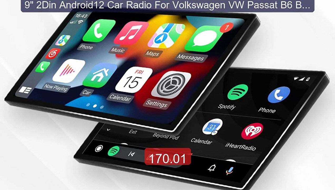 9" 2Din Android12 Car Radio For Volkswagen VW Passat B6 B7 T5 Tigua... -- Top Rated 2026 | Buy Now!