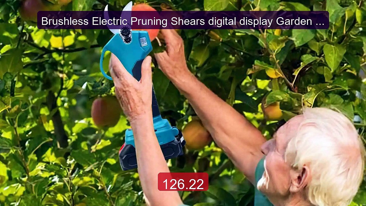 Brushless Electric Pruning Shears digital display Garden Tool ... -- Best Buy 2026 | Great Quality!