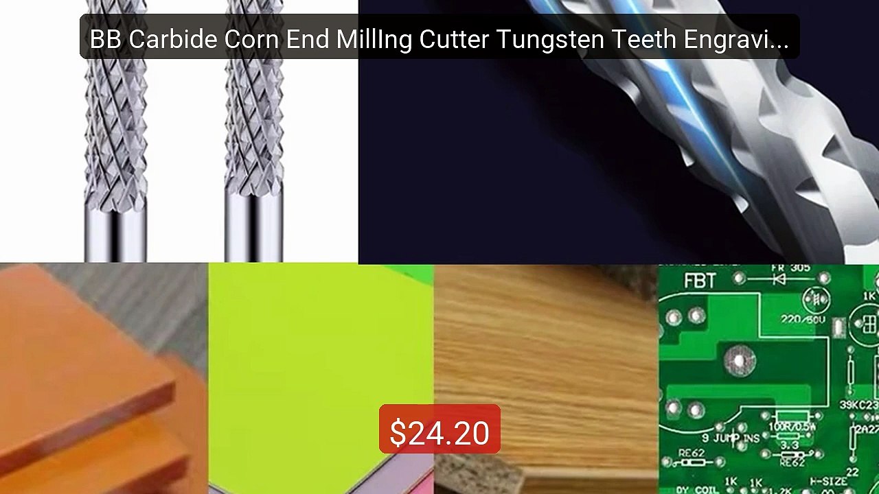 BB Carbide Corn End MillIng Cutter Tungsten Teeth Engraving... -- Top Pick 2026 | Unbeatable Price!
