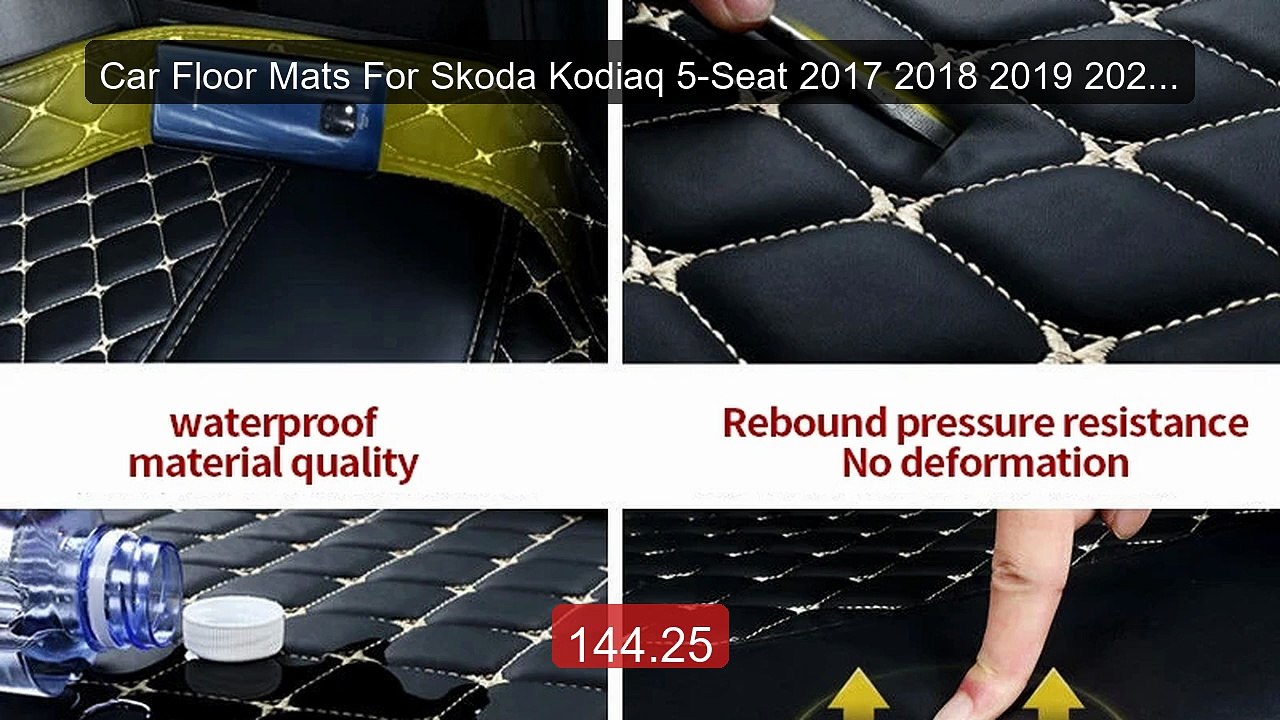 Car Floor Mats For Skoda Kodiaq 5-Seat 2017 2018 2019 2020 202... -- Hot Deal 2026 | Limited Offer!