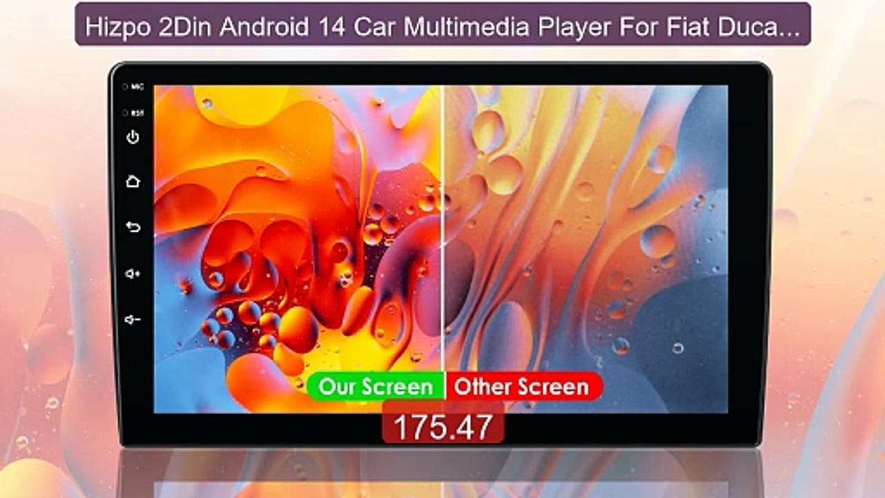 Hizpo 2Din Android 14 Car Multimedia Player For Fiat Ducato3 2006-2... -- Top Rated 2026 | Buy Now!