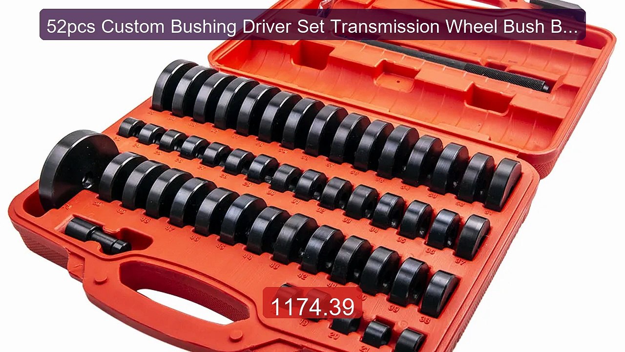 52pcs Custom Bushing Driver Set Transmission Wheel Bush Bearin... -- Best Buy 2026 | Great Quality!