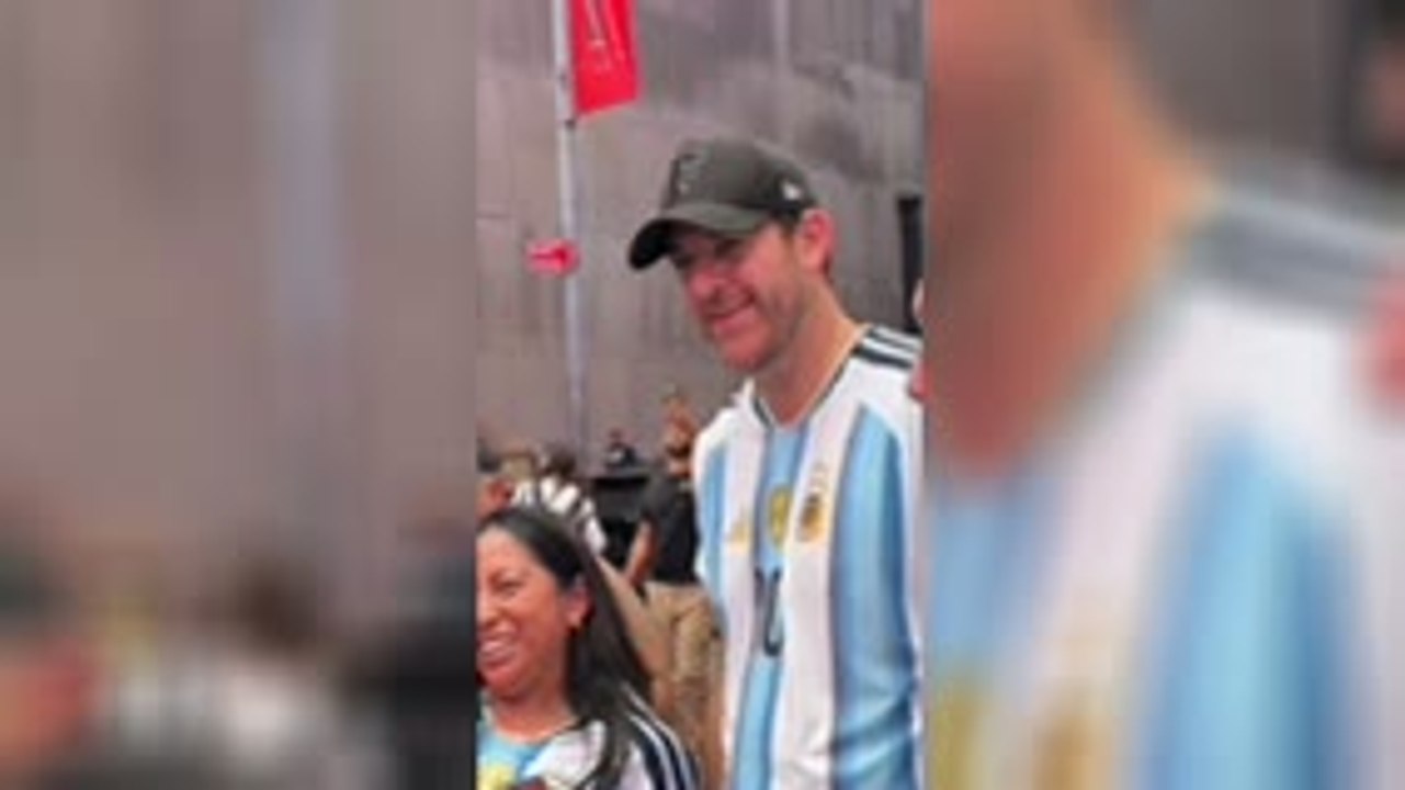 Argentine - Del Potro dans l’ambiance avec les fans de l’Albiceleste !