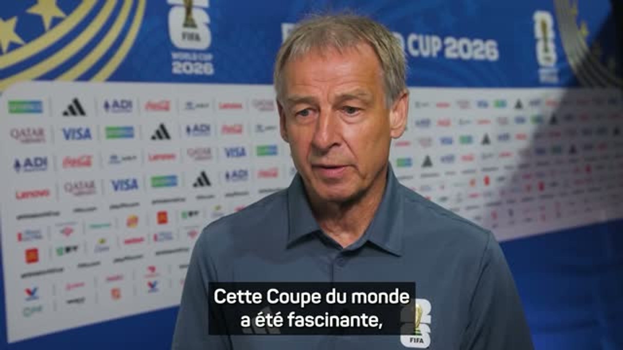 CdM 2026 - Klinsmann : "Il y a énormément à tirer de ce tournoi pour nous, les entraîneurs"