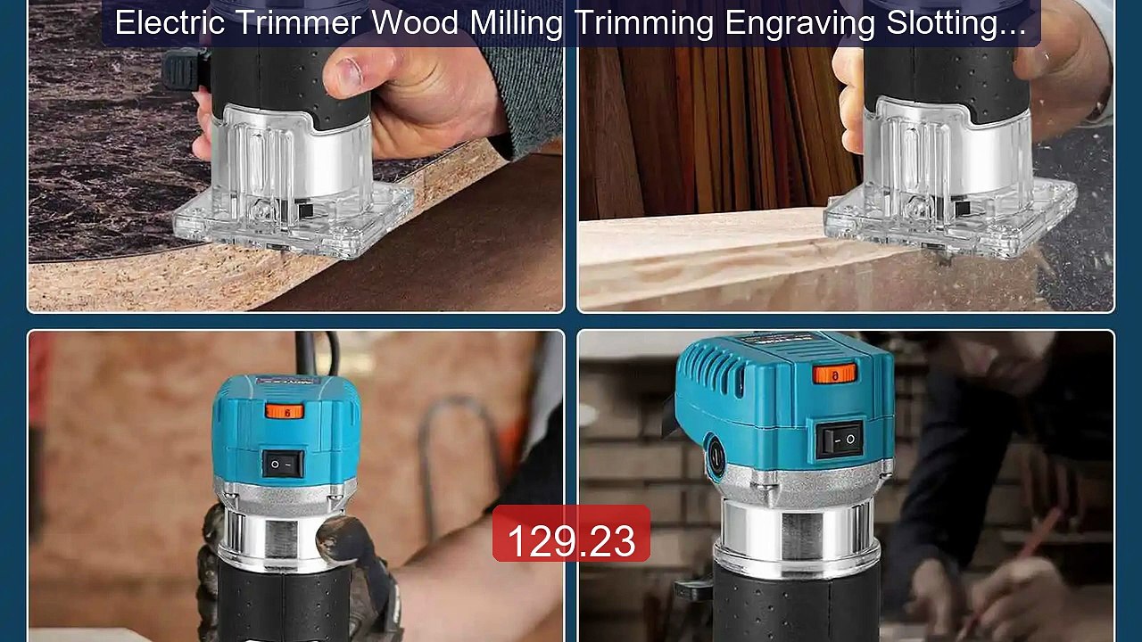 Electric Trimmer Wood Milling Trimming Engraving Slotting M... -- Top Pick 2026 | Unbeatable Price!