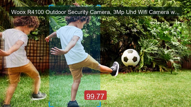 Woox R4100 Outdoor Security Camera, 3Mp Uhd Wifi Camera with 7... Hot Deal 2026 | Limited Offer!
