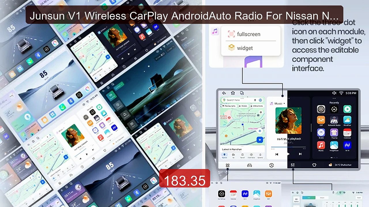Junsun V1 Wireless CarPlay AndroidAuto Radio For Nissan NAVARA 2006... -- Top Rated 2026 | Buy Now!