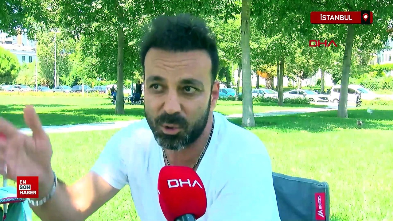 Sıcak havayı fırsat bilenler Caddebostan Sahili'ne akın etti