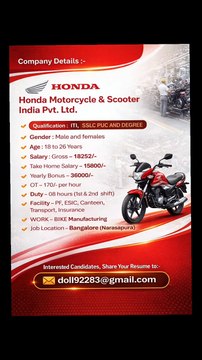 Job opportunities